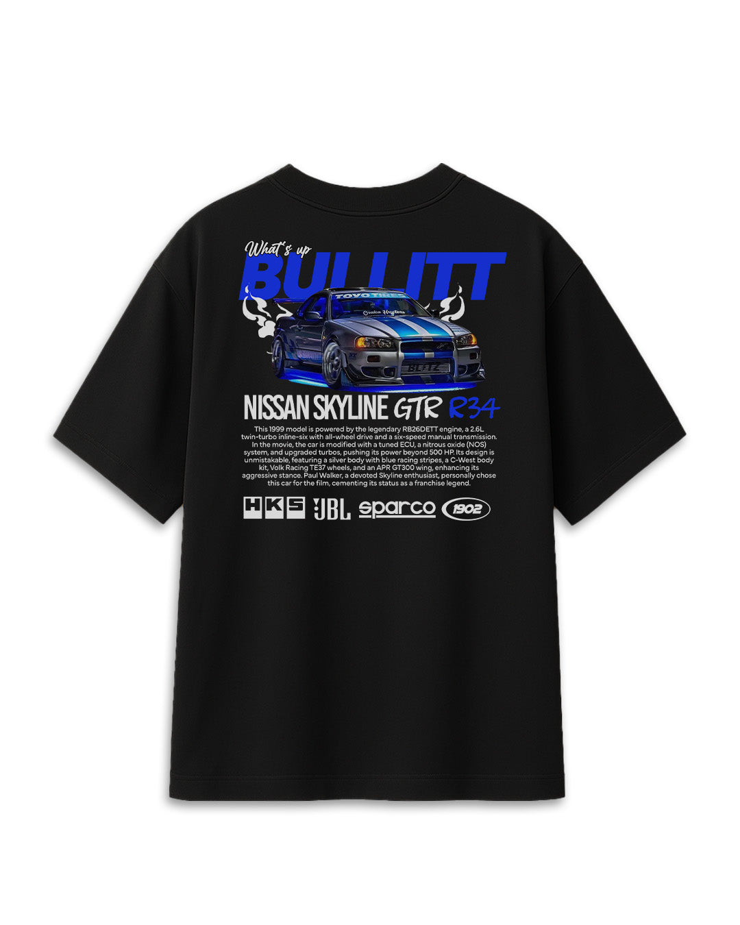 WHAT´S UP BULLITT - OVERSIZE